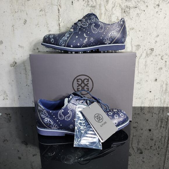 MSRP $225 G/FORE G4 Ladies Bandana Gallivanter Golf Shoes Twilight Size 6 - Picture 1 of 6